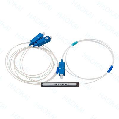 FTTxシステムズ SC UPC 光ファイバー PLC スプリッタ 1x2 ミニ鋼管