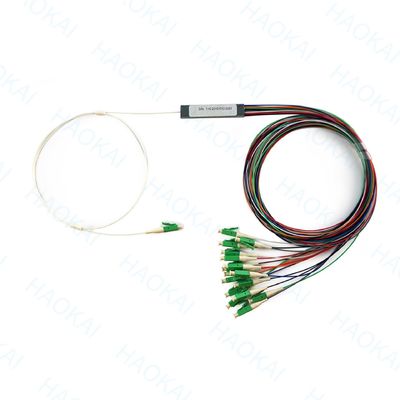 LC APC 1x16 コネクタ PLCファイバースプリッタ ミニスチールチューブ ファイバーオプティックスプリッタ