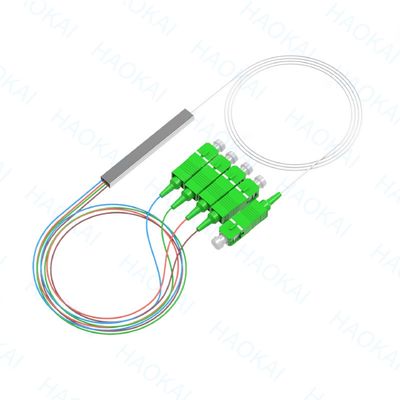 LC APC 1x16 コネクタ PLCファイバースプリッタ ミニスチールチューブ ファイバーオプティックスプリッタ