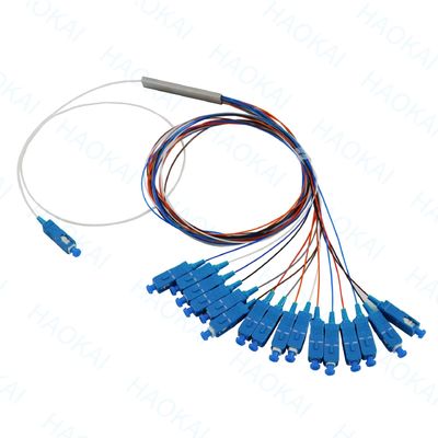 1x32 PLC 光ファイバースプリッタ SC APC コネクトコー付き 光ファイバースプリッタ
