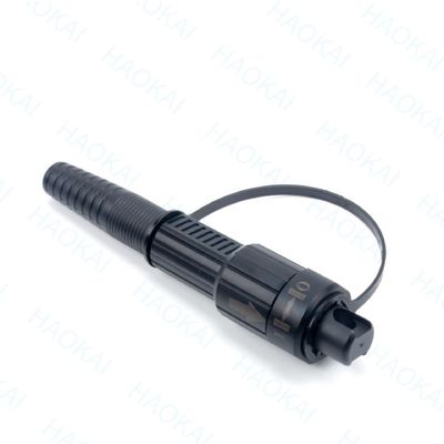 前接続 FTTX ソリューション SC APC FTTA 光ファイバーケーブル 5.0mm G657A2 LSZH 5M 黒