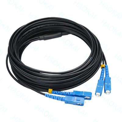 ミニIPSC APC OptiTap LC UPC FTTHドロップケーブル組水性接続器