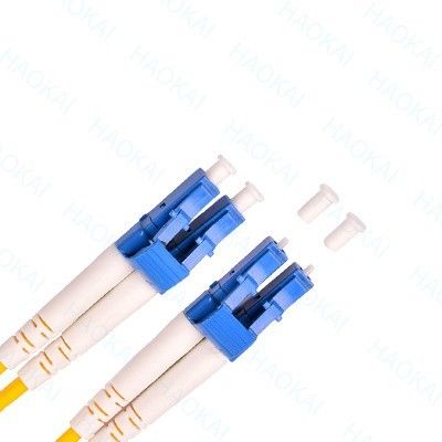 デュプレックス Lc Lcパッチコード シングルモード 光ファイバーパッチコード 高密度アーキテクチャ
