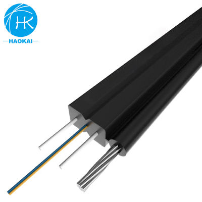 FTTH 室内ドロップケーブル 鋼線 1コア 2コア 4コア 自立型光ファイバーケーブル