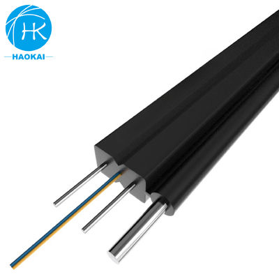 FTTH 室内ドロップケーブル 鋼線 1コア 2コア 4コア 自立型光ファイバーケーブル