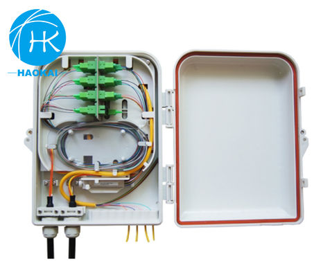 空中防水 FTTH ボックス 16ポート 光ファイバー 壁マウント 配送 ボックス スプライス 閉塞
