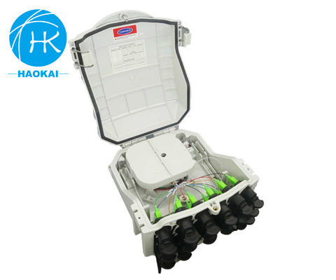 防水 屋外 ファイバー オプティック 接続 ボックス 16コア 16ポート FTTH ディストリビューション ボックス