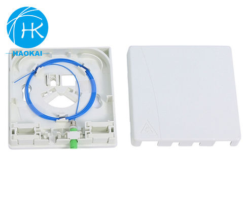 壁マウント ミニ FTTH 終了ボックス 光ファイバー SM PTO ATB ボックス
