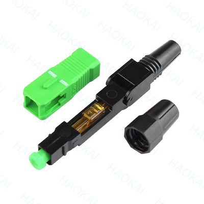 SC APC 光ファイバー 急速接続器 55mm 長さ 光ファイバー 急速接続器