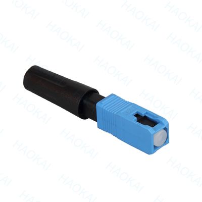 SC UPC 光ファイバー・ファスト・コネクタ 0.9mm 2.0mm シングルモード SC ファイバー・コネクタ