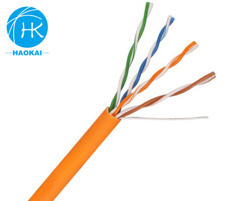屋外 2 パアランケーブル UTP CAT5E メッセンジャー 4pr 24awg