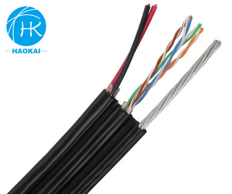 屋外UTP CAT5Eケーブル 純銅LANケーブル 電源とメッセージ