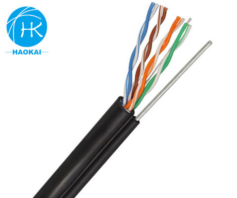 UTP CAT5E 外部LANケーブル メッセージ付き固体HDPE隔熱