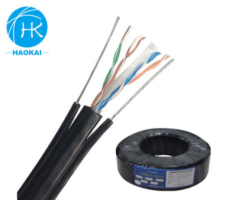 UTP CAT5E 外部LANケーブル メッセージ付き固体HDPE隔熱