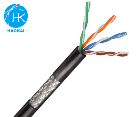HDPE 外部 SFTP CAT5E パッチケーブル LAN イーサネットネットワークケーブル