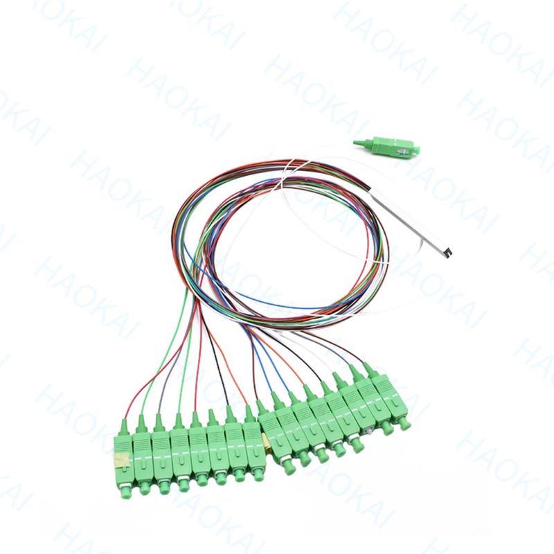 1x32 PLC 光ファイバースプリッタ SC APC コネクトコー付き 光ファイバースプリッタ