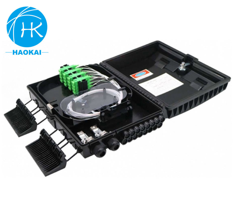 16コア FTTH ファイバーオプティック・ジャンクション・ボックス ナップ FDB ボックス 1x16 PLC スプリッター