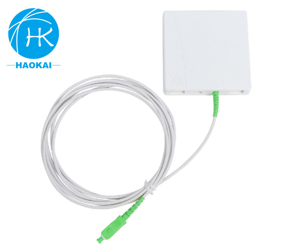 壁マウント ミニ FTTH 終了ボックス 光ファイバー SM PTO ATB ボックス